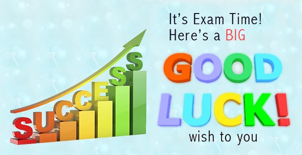 good luck messages for exam