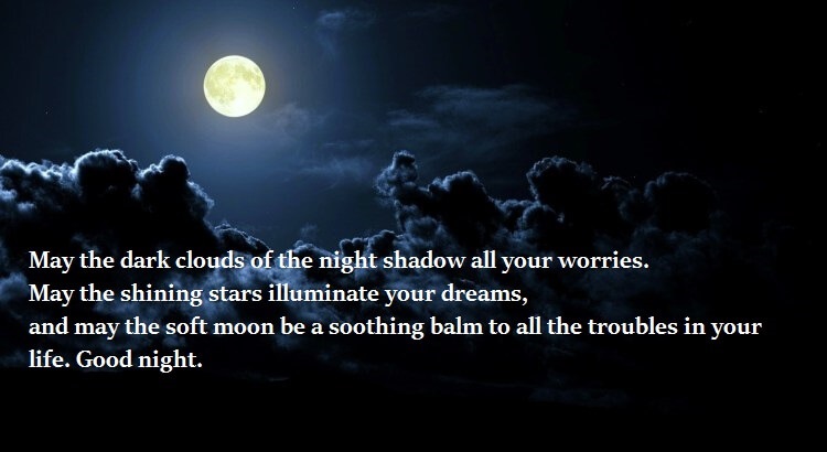 inspirational good night wishes