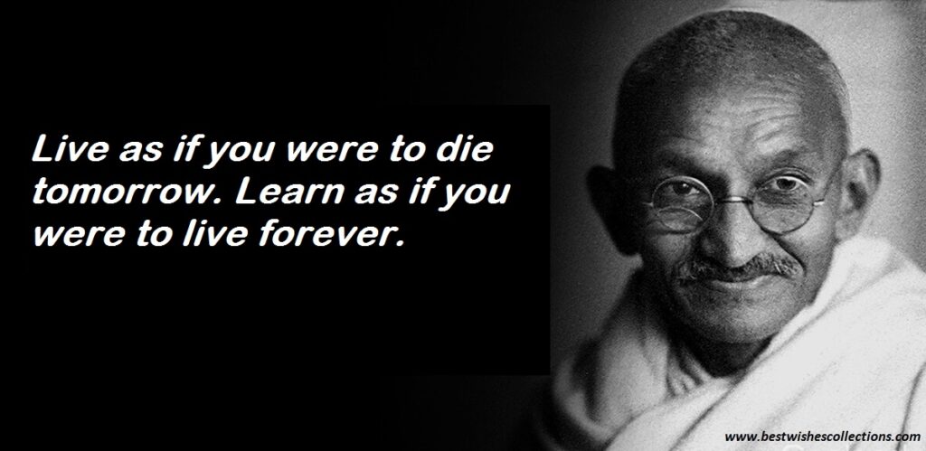Top 20 Famous & Inspirational Mahatma Gandhi Quotes
