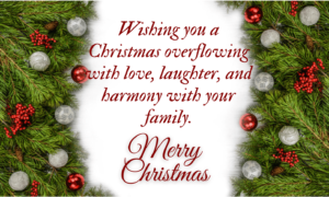 Top 50 Christmas Wishes, Quotes, Sayings, Messages, Status & Images