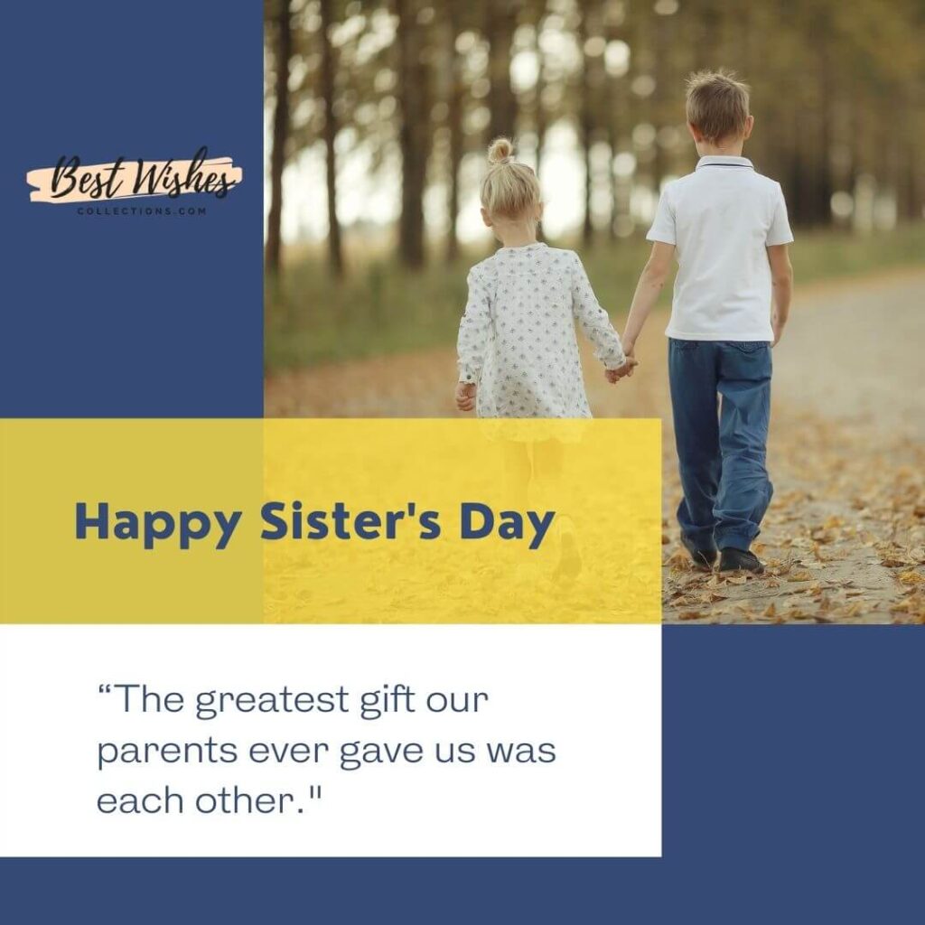 Happy sisters day images