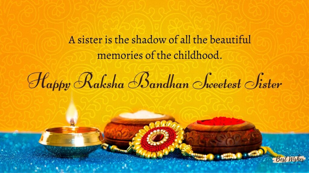 Rakshabandhan Wishes for Sisters