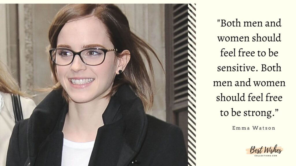 Emma Watson Quote on Women's Equality