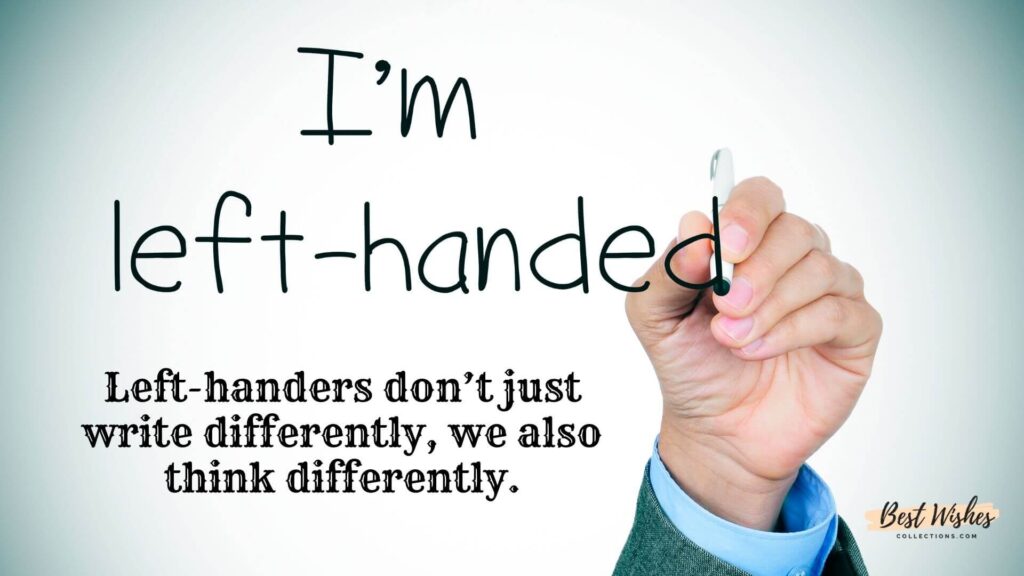 International Left-Handers Day Images