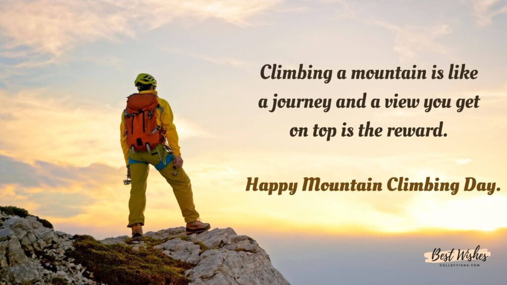 Mountain Climbing Day Images