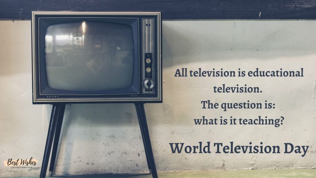 world television day quotes