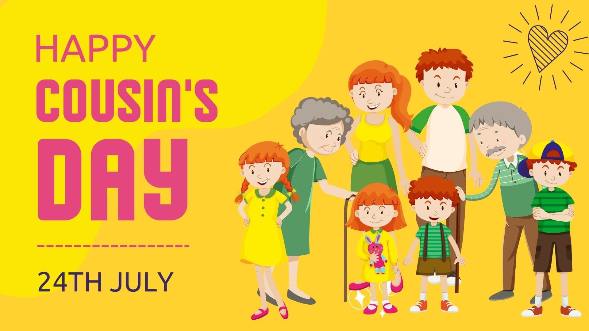 80+ Happy Cousins Day Wishes, Quotes ,Messages & Images