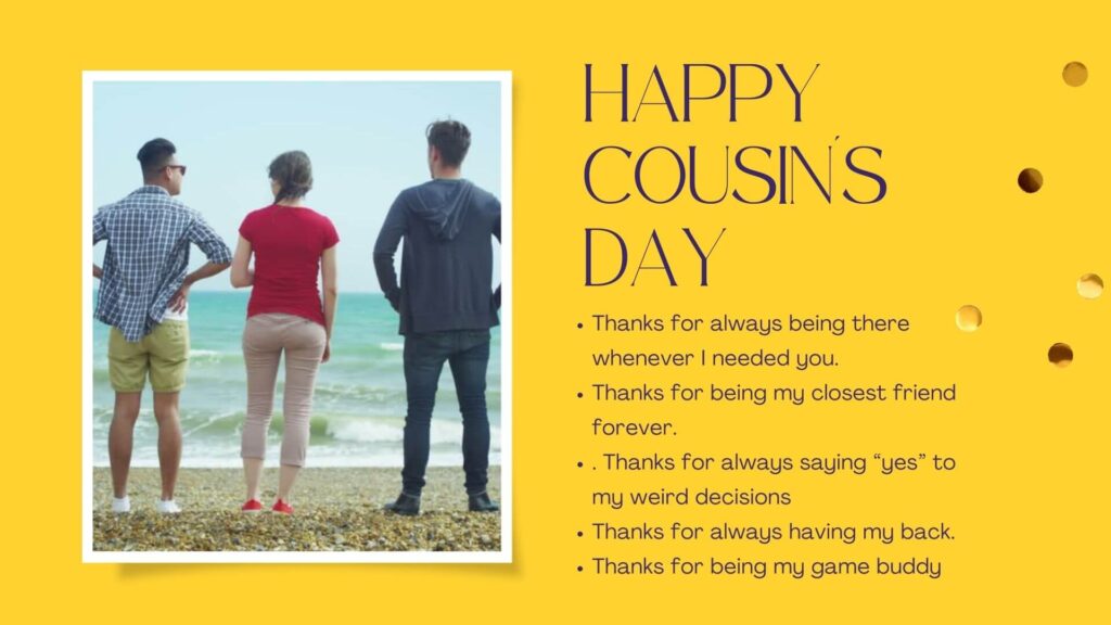 Happy Cousins Day Images