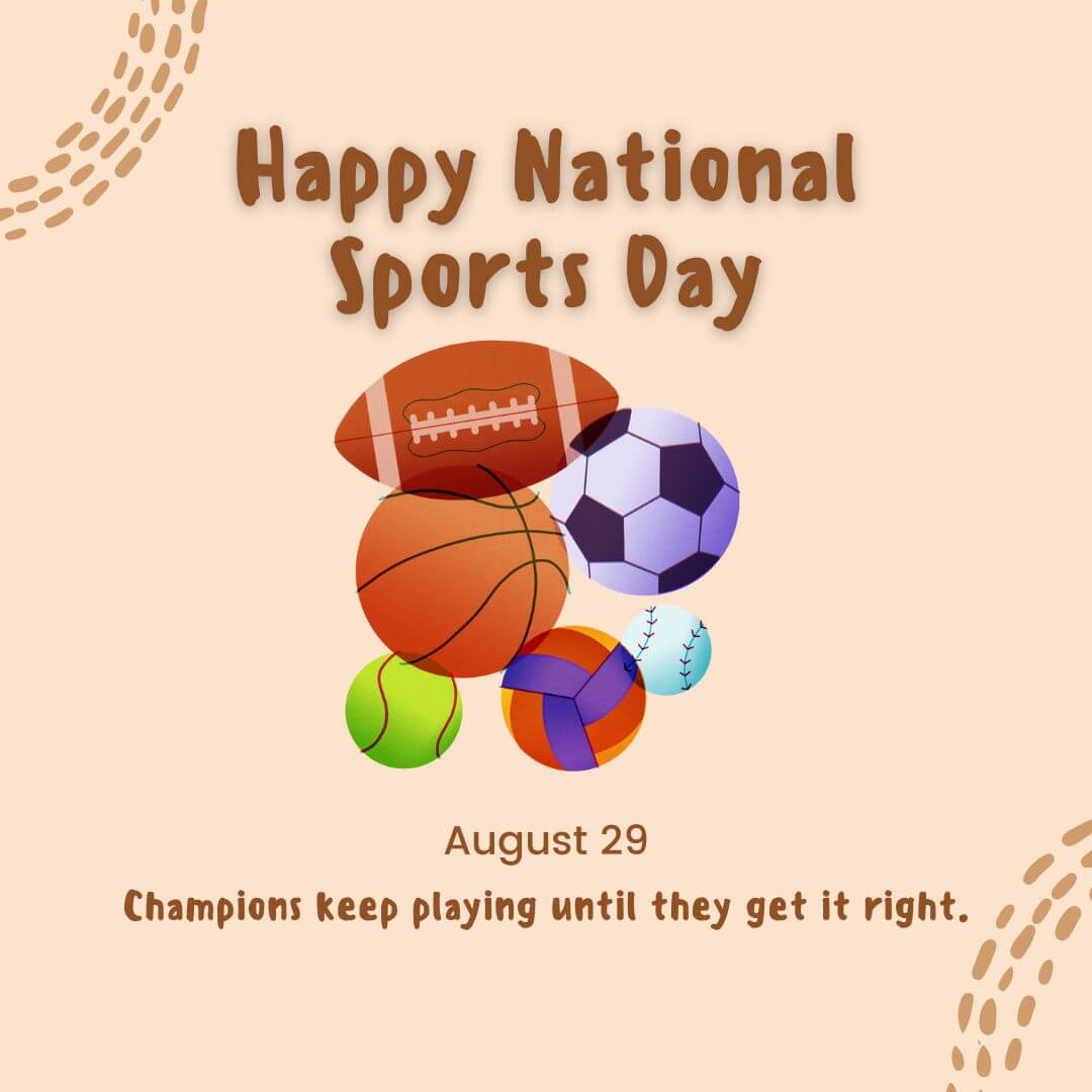 National Sports Day (29 August) Inspirational Quotes & Wishes