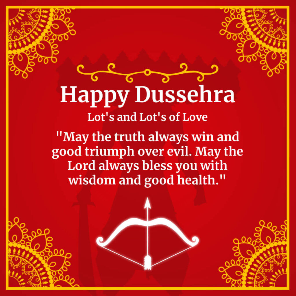 Happy Dussehra Wishes Messages